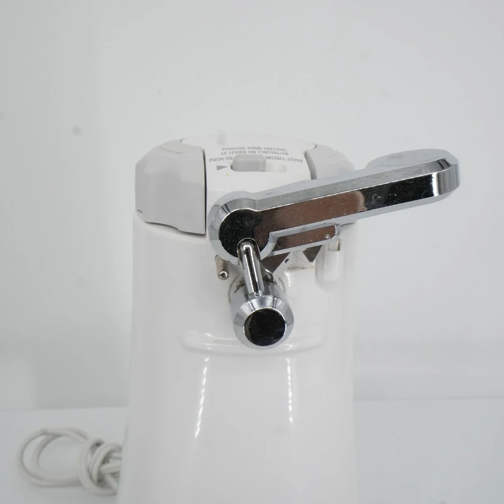 Hamilton Beach Can Opener Electric White 76385 Automatic Countertop Sharpener